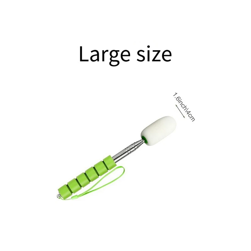 ABDJ-2Pcs Telescoping Sponge Stick For Pottery, Pottery Sculpture Sponge Holder Ceramic Throwing Stick Pottery Trimming Tools