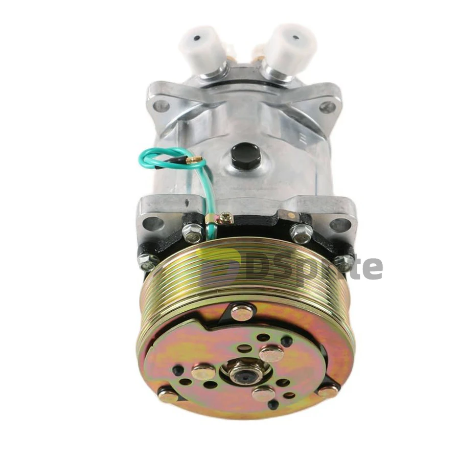 

New Universal Air Conditioner AC Compressor SD508 For Car Sanden 508 5h14 SD5H14