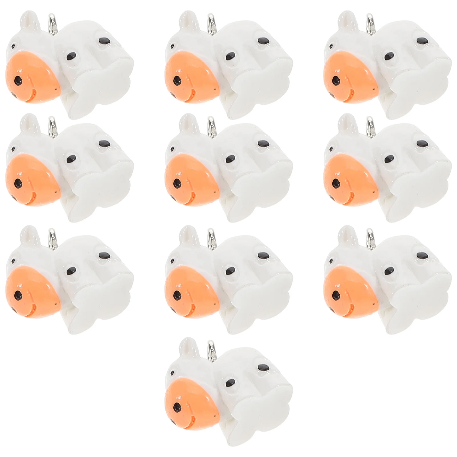 

10Pcs Mini Cow Charm for Jewelry Making Adorable Animal Pendants Resin DIY Earrings Decorations Cute Charms for Bracelets Crafts