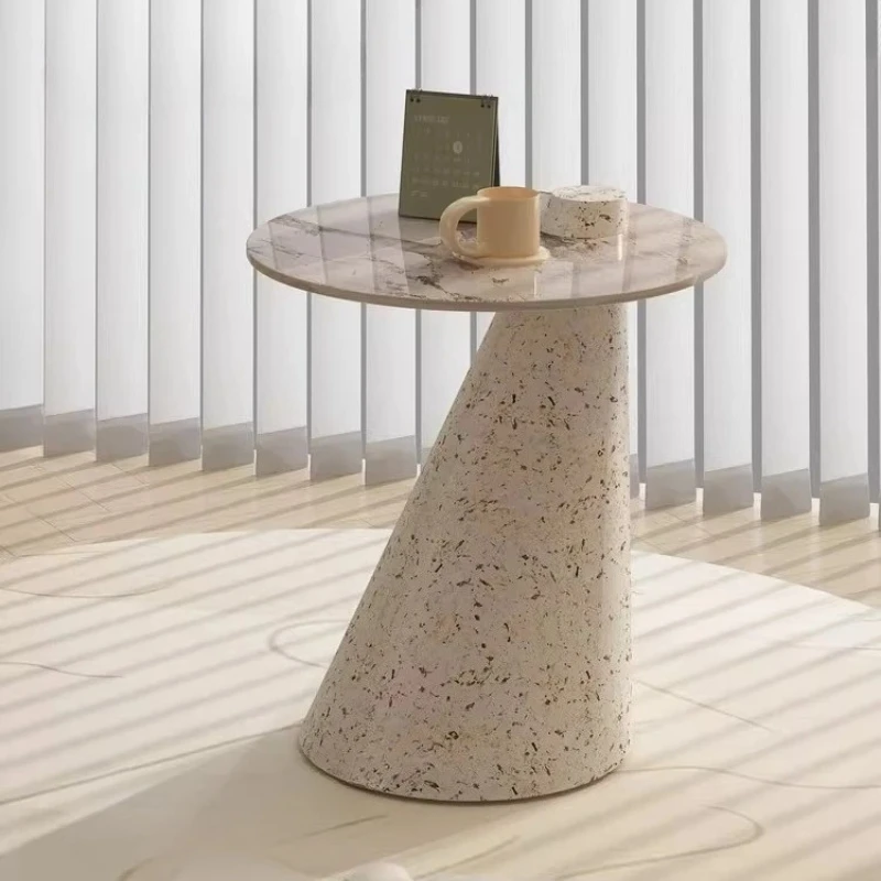 Bedside Table Mesas De Centro Para Sala Furniture Modern Simple Light Luxury Coffee Table Living Room Sofa Side Table Creative image 2