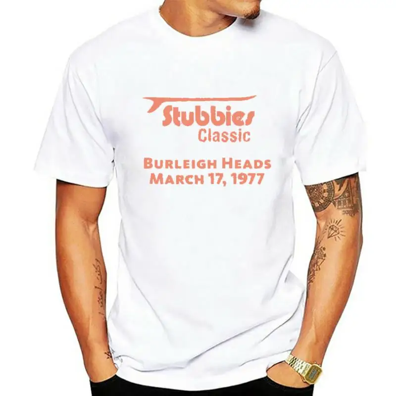 Vintage Surf Stubbies Burleigh Heads Aus 1977 Tsg T Shirt