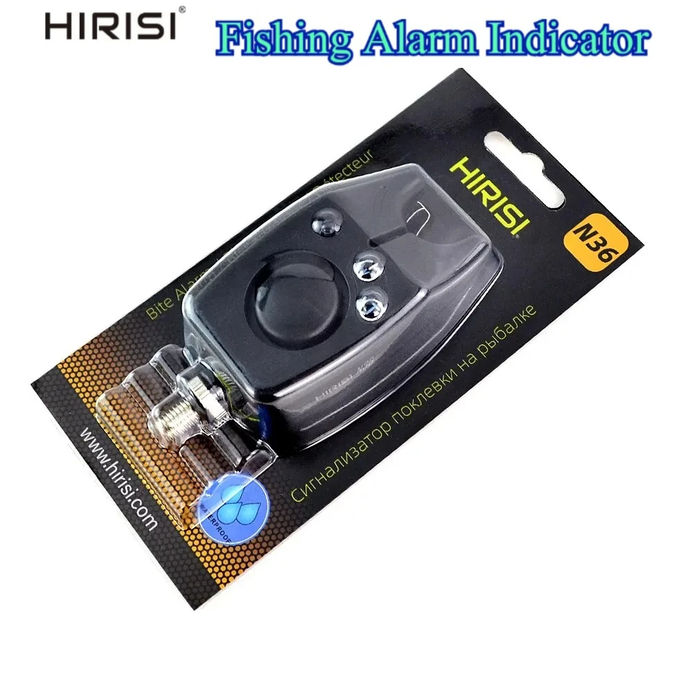 2026 HIRISI Carp Fishing Bite Alarm, Sensitive Fish Bite Indicator, Essential Terminal Tackle Equipment for Carp Angling
