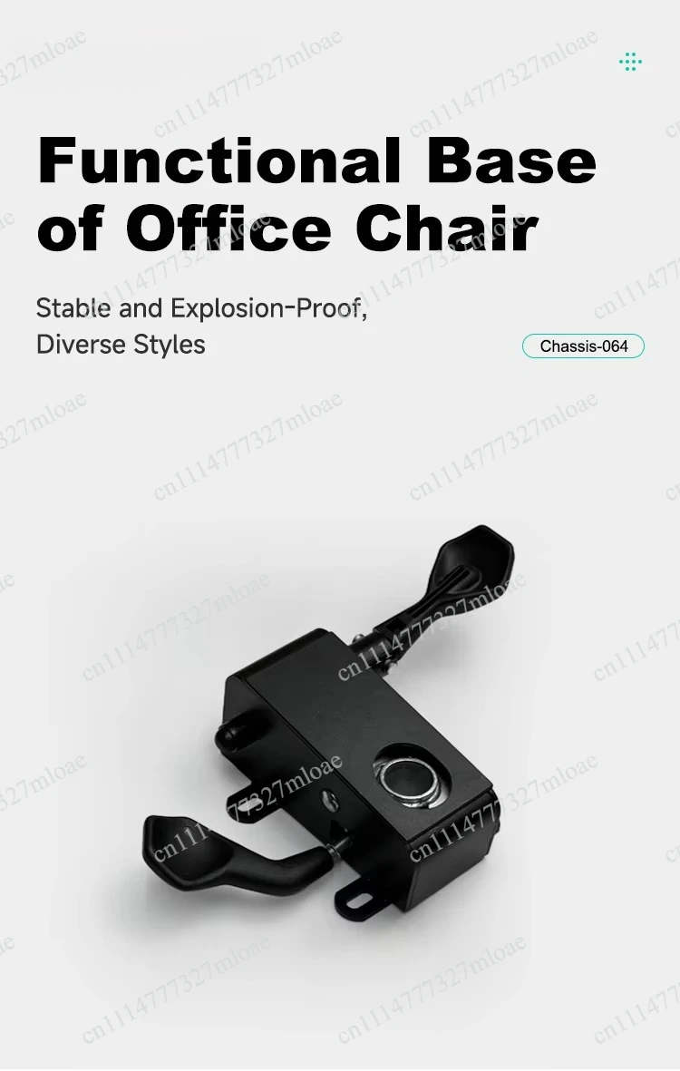 Ergonomic High Adjustable Office Chair Tilt Mechanism Metal Tilt Angle Tension Control Multifunctional Restaurant