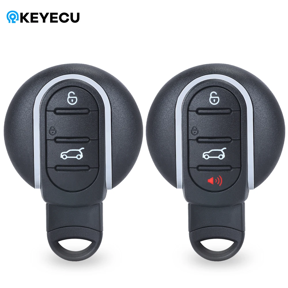 

2× 434MHz FCCID: NBGIDGNG1 Model: IDGNG1 Smart Remote Car Key Fob 3/4 Button 434MHz for BMW Mini Cooper 2015 2016 2017 2018 2019