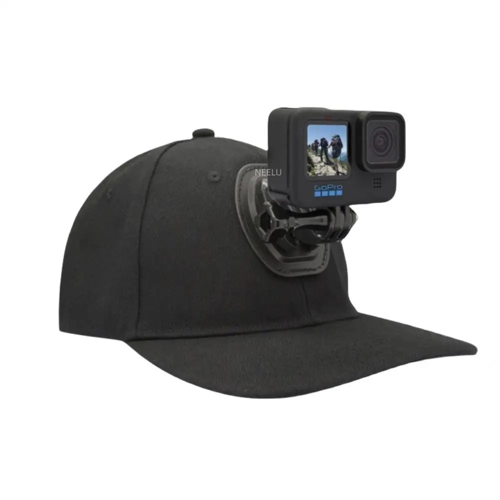 Adjustable Canvas Sun Hat Cap for Gopro Hero 12 11 10 9 8 7 6 5 4 3 insta360 x3 x2 Eken SJCAM  DJI OSMO Sport Action Camera