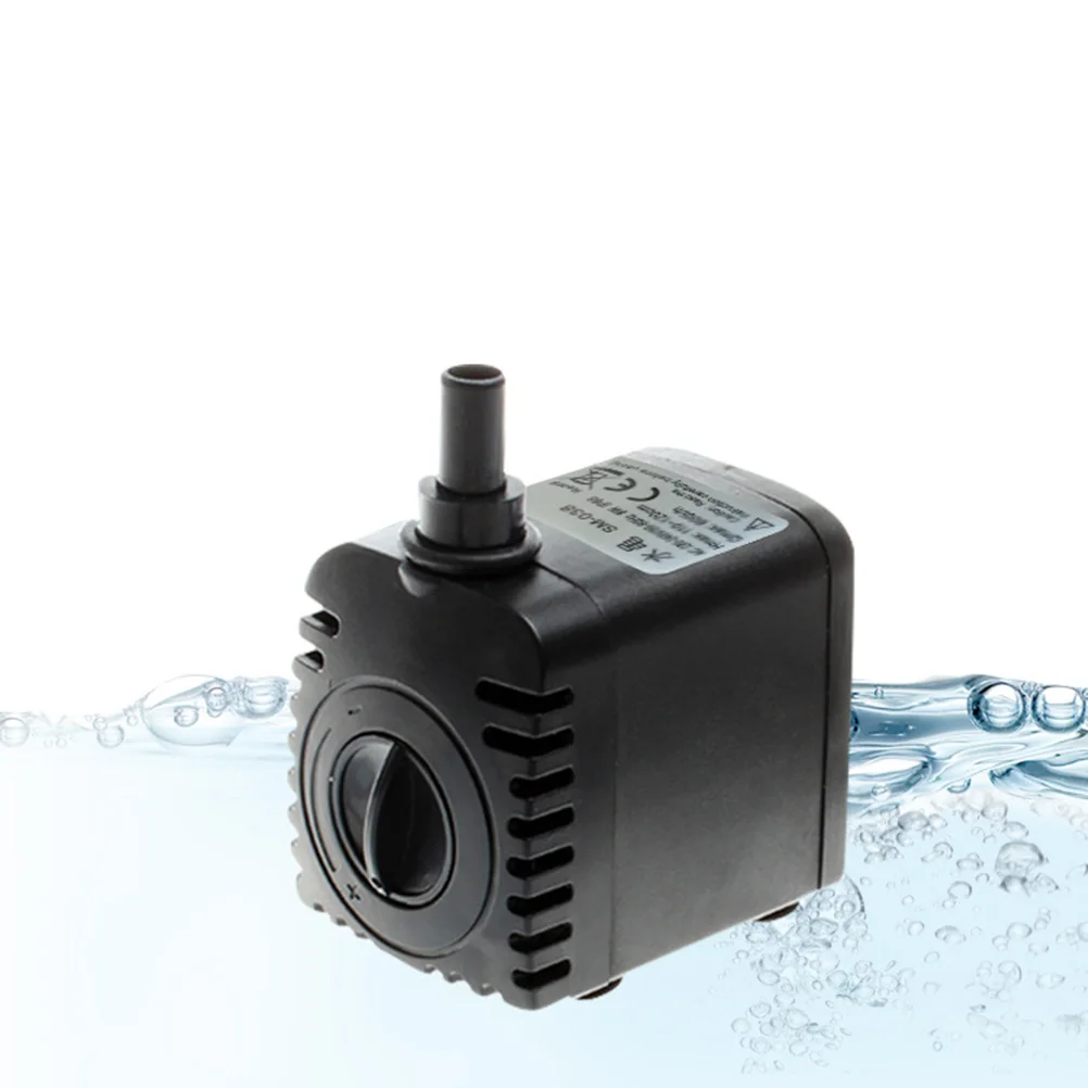 

Small Submersible Water Pump Mini Silent Powered Portable for Aquarium Fish Tank Pond Fountain Hydroponic System