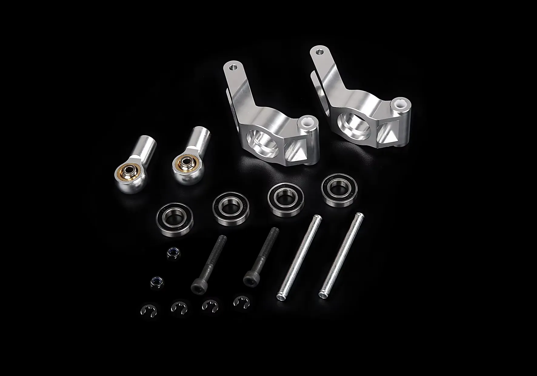 CNC precision machining all-metal integrated rear wheel C-base set for ROVAN ROFUN KM HPI BAJA 5B 5T 5SC
