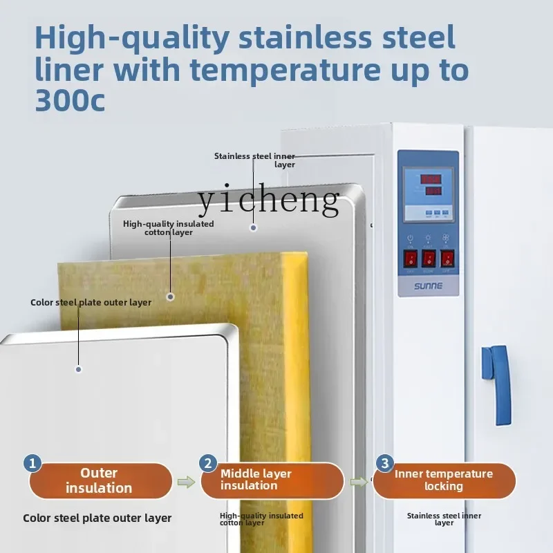 TQH6.25 electric heating constant temperature blast drying oven small oven industrial  laboratory vacuum high temperature oven