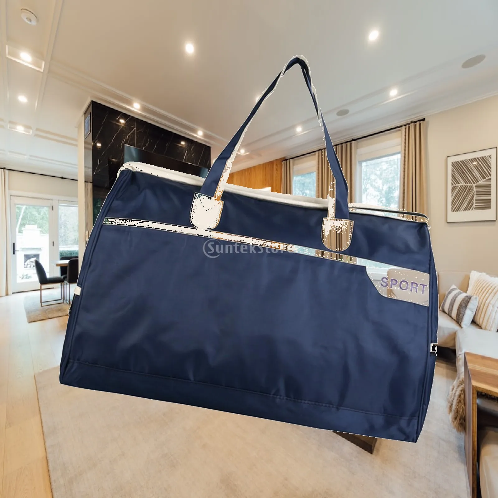 

Sports Gym Bag Portable Travel Duffel Tote Bag for Backpacking Workout Trip
