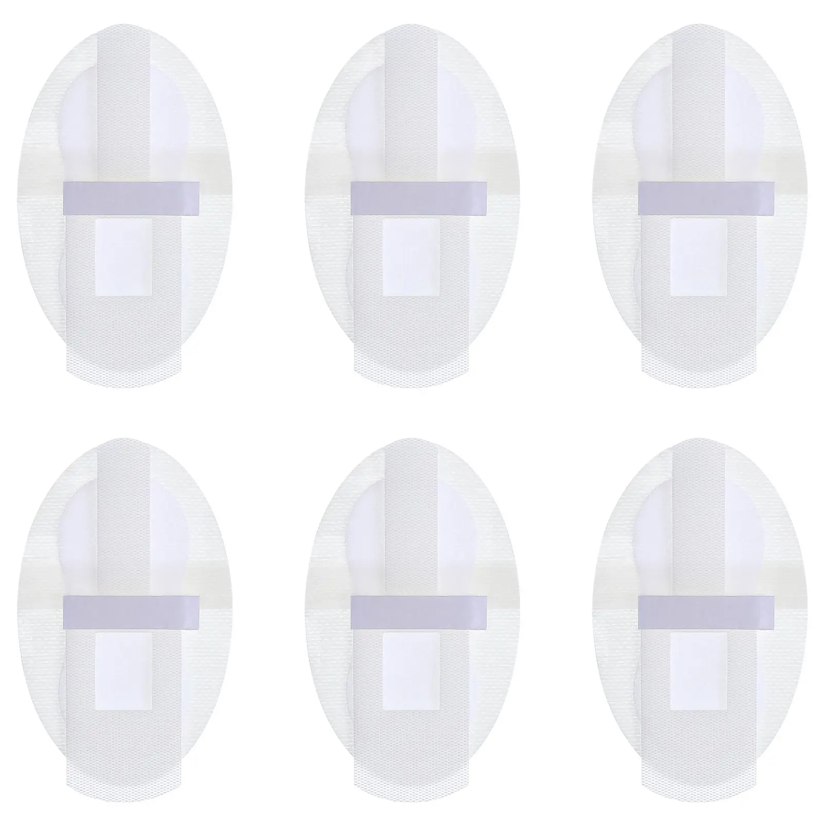 

6 Pcs Strap Sticker Breathable Universal Catheter Fixing Band Size Fits Tubes Disposable Hygienic Tube Holder Use