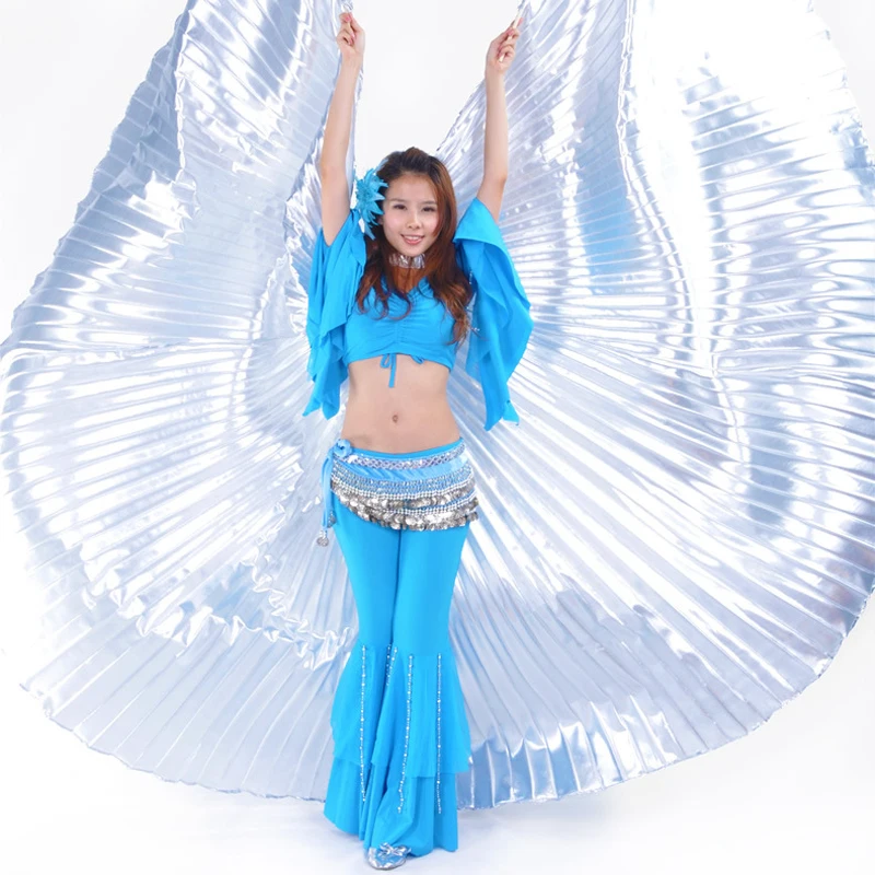Belly Dance Wings Belly Dancing Angle Wings Women's Egyptian Egypt Belly Dance Costume Bifurcate Isis Wings