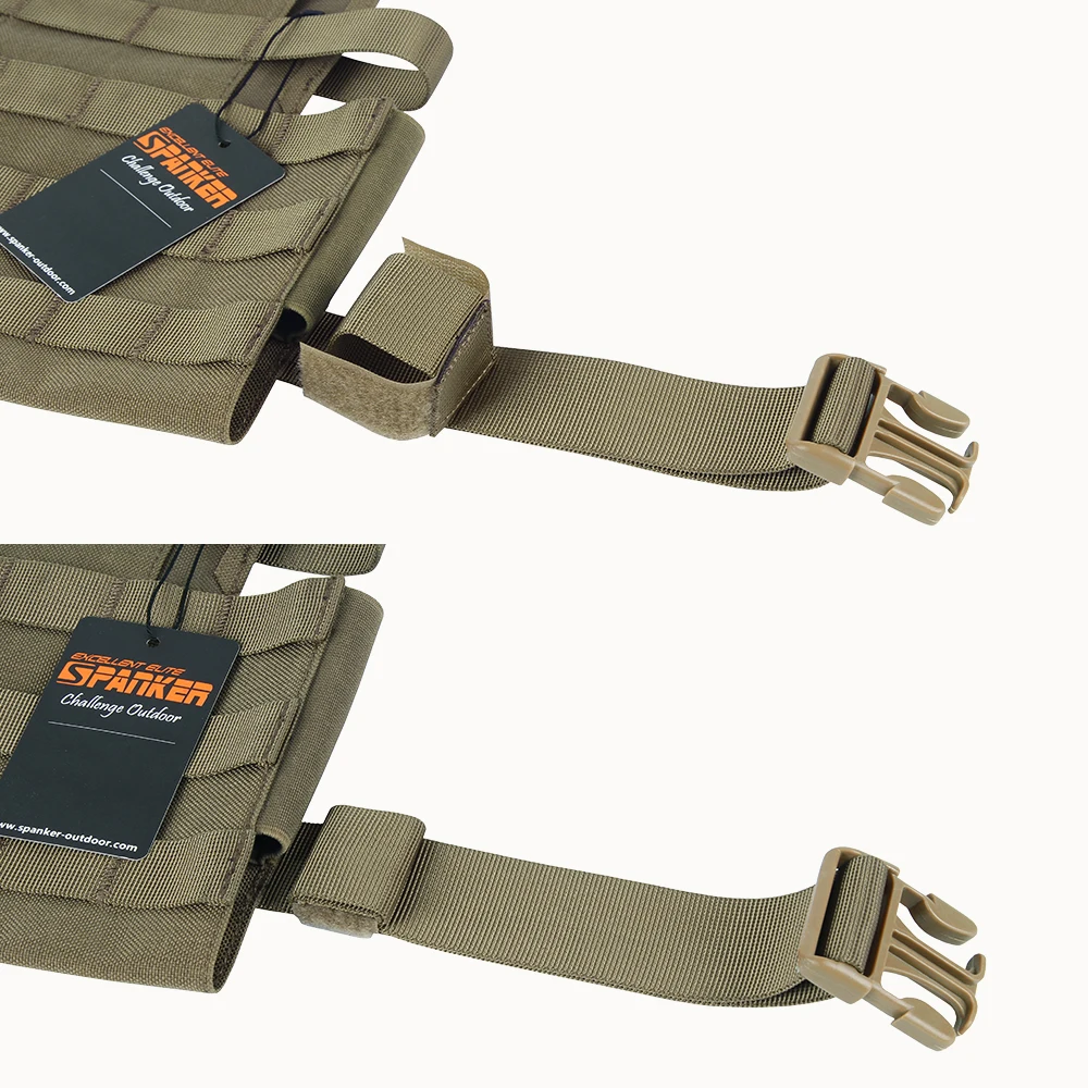 EXCELLENT ELITE SPANKER Tactical Lightweight Vests Molle Plate Carrier Vest Airsoft Paintball CS Protective Lightweight Vests