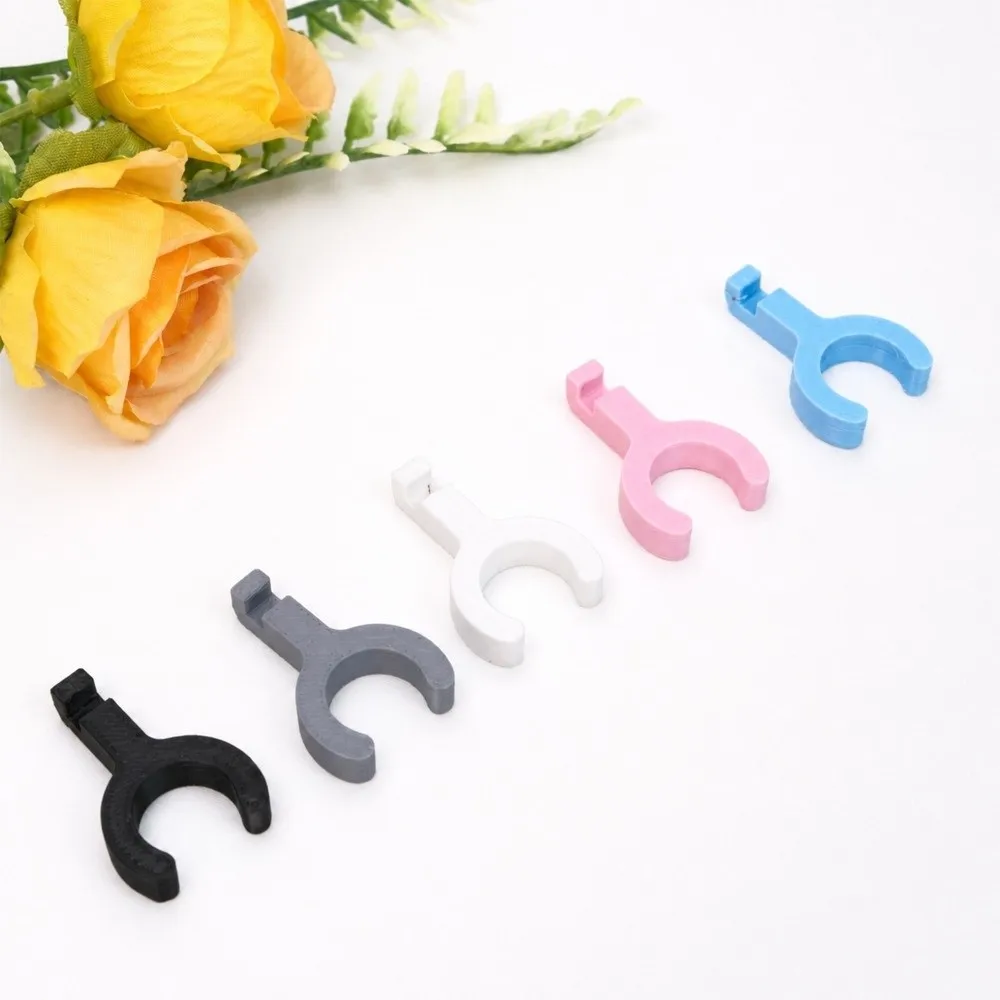 5Pcs Plastic Fan Ice Pack Clip Air Cooling Firm Grip Ice Pack Holders 3D Print Compact Fan Cooling Clamp Home Summer Cooling