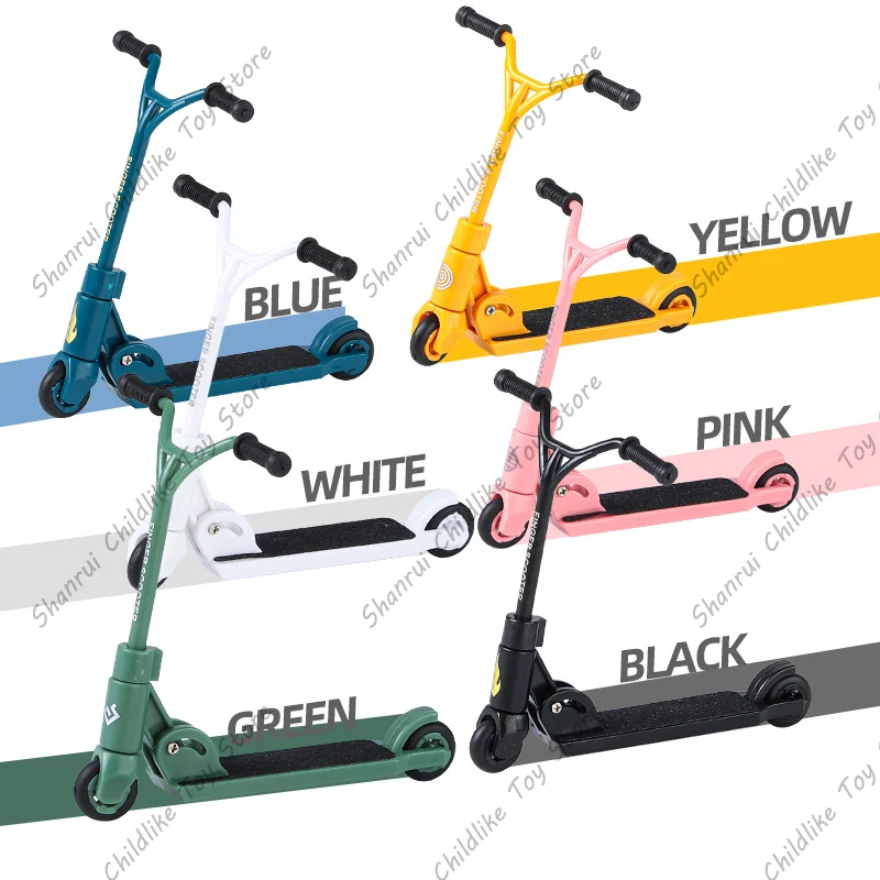 Finger Roller Mini Finger Roller Kunststoff Zweirad Roller Finger Skateboard Kinder Lernspiel zeug Finger Fahrrad lustiges Spielzeug