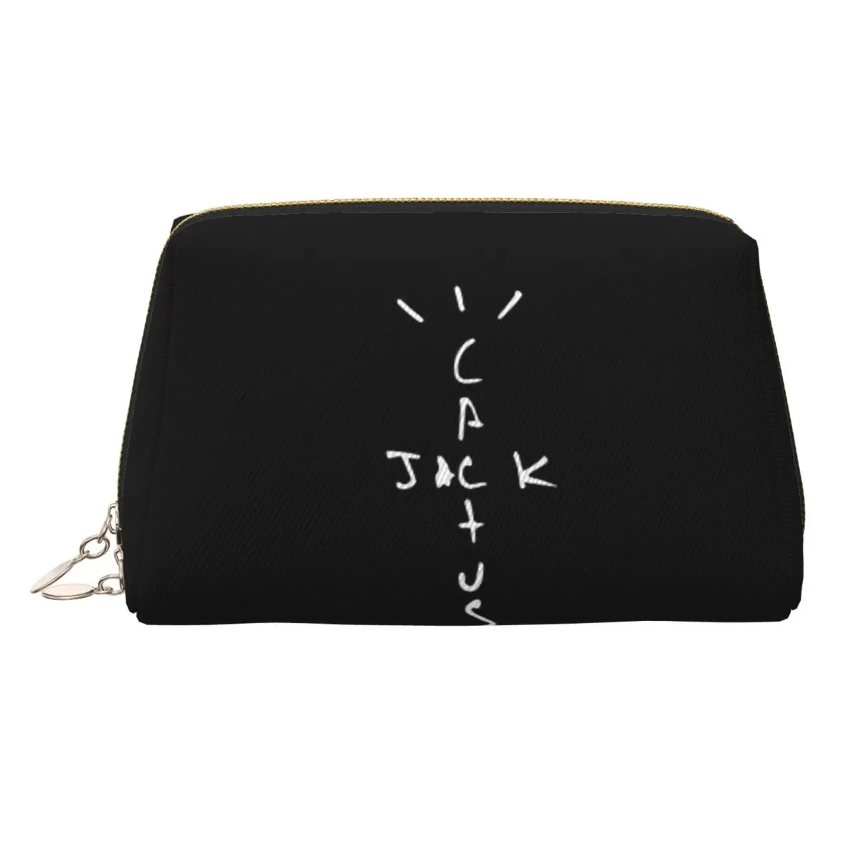 Best Logos Jack Cactus Women Cosmetic Bag Travel Makeup Organizer Pouch Toiletry Storage Dopp Kit Case