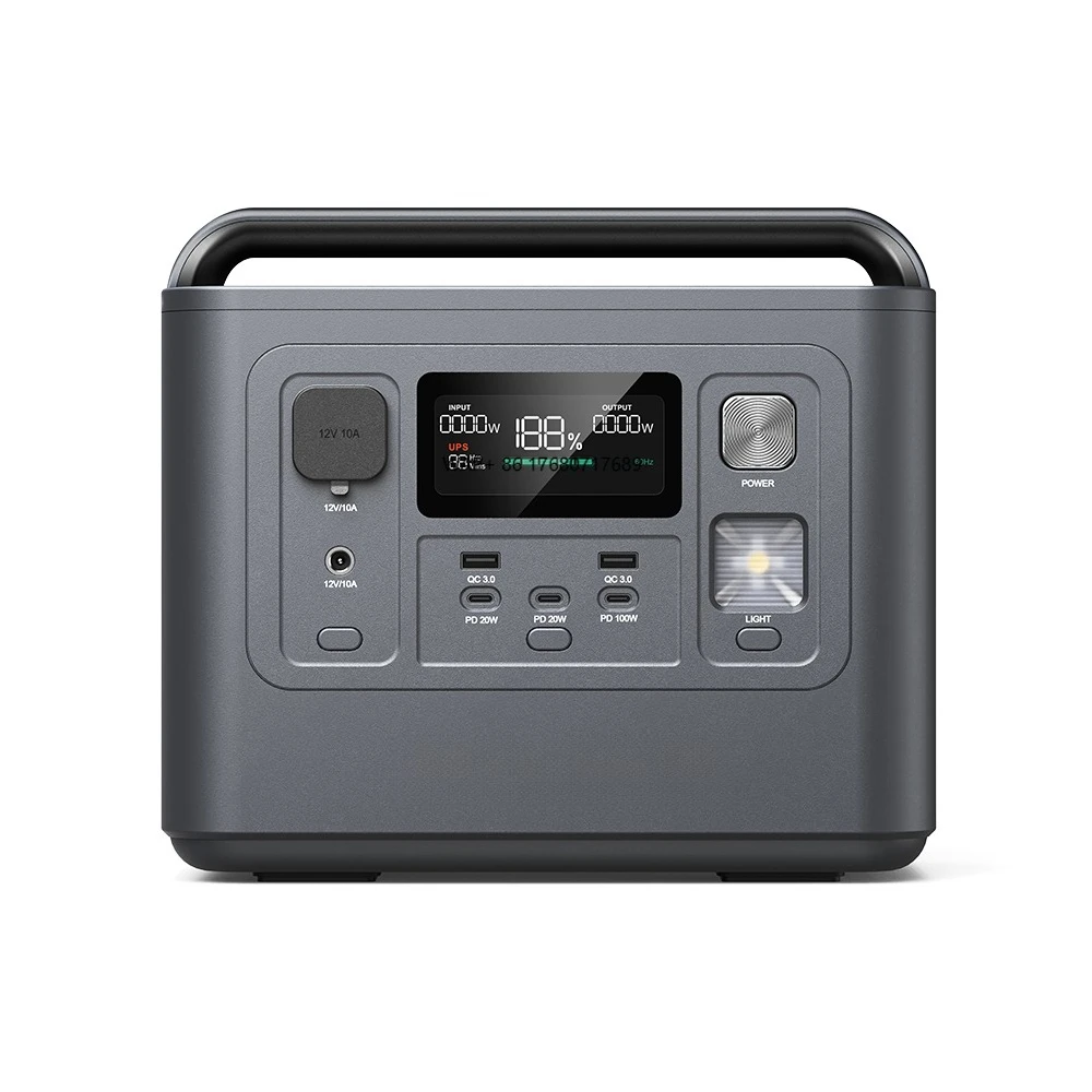 

800W low-cost lithium portable power station solar light portable generator portable power station