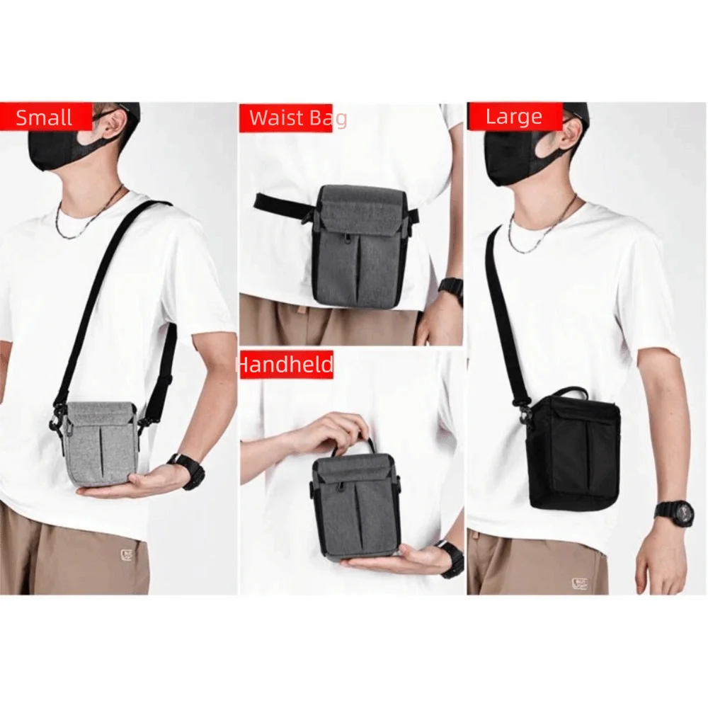 Protective Bag Camera Bags Single-Shoulder Waist Pouch DSLR Pouch Carring Case Lightweight Camera Lens Case Camera Accessories