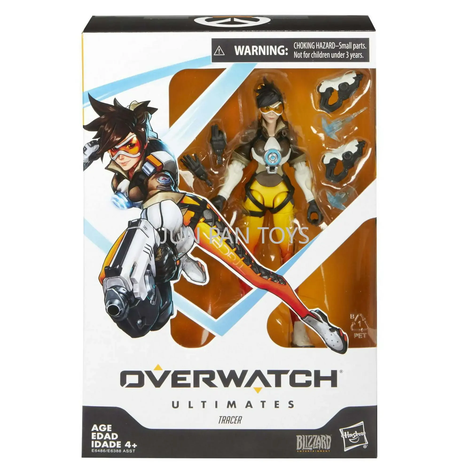 Blizzard Overwatch Ultimates Tracer Collectible Action Figure with Accessories Video Game Character Model Children's Toys Gifts