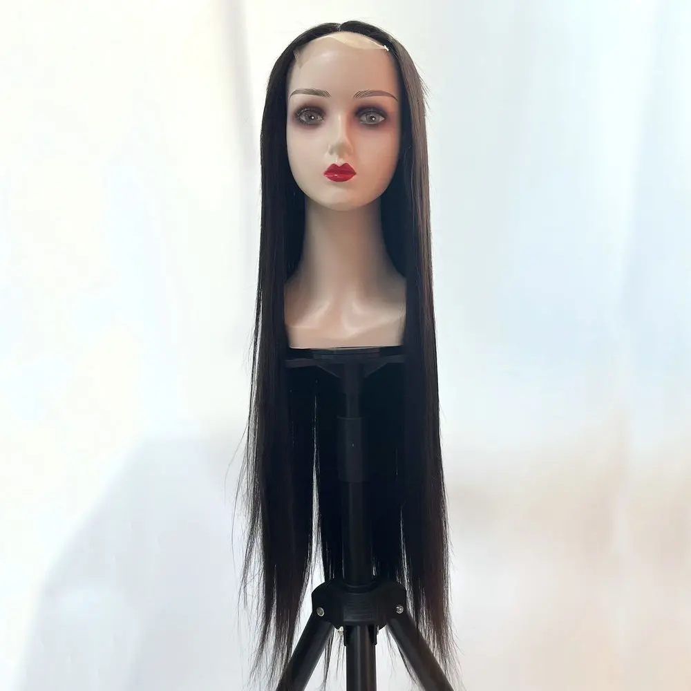 Adorable Protein Fiber Mixed Synthetic Hair 4*4 T Part Lace Wig,30\