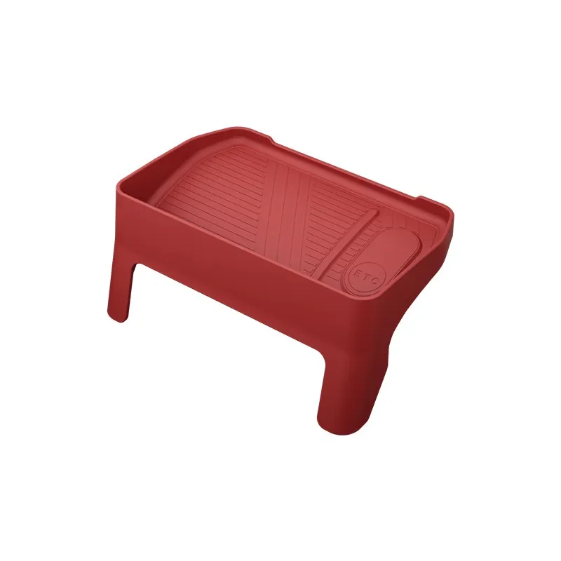 Behind Screen Storage Box Central Control Silicone Organizer Box Anti Slip Dustproof Precise Fit Interior Mod Parts For ZEEKR 8X