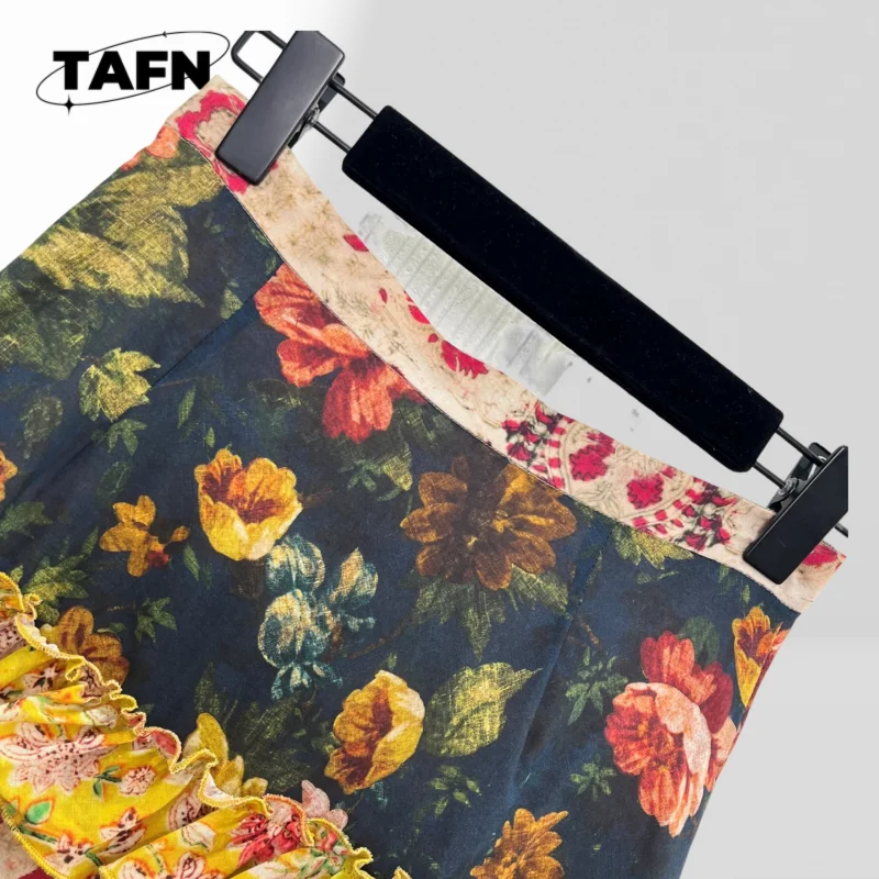 Wygodna, codzienna spódnica maxi z elastycznym pasem – na relaksowane dni Modna spódnica ze sztucznej skóry – modna i trwała AF2647