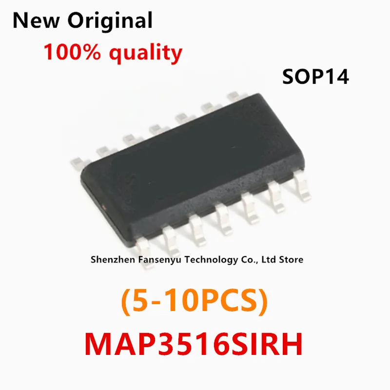 (5-10 piezas) 100% nuevo chipset MAP3516 MAP3516S MAP3516SIRH sop-14