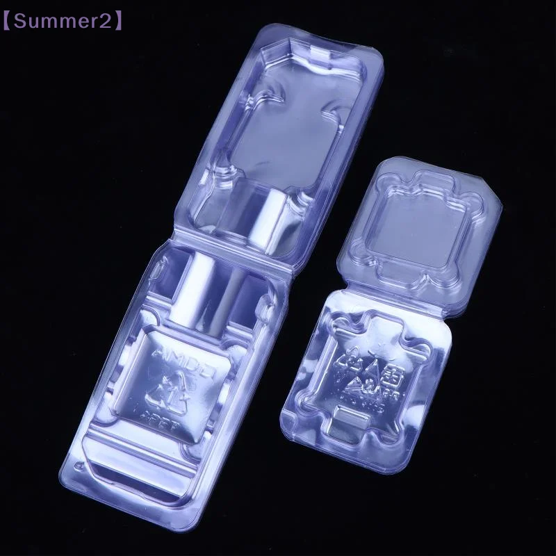 10pcs CPU Clamshell Tray Box Case Holder Protection For 754 905 938 939 AM2 AM3 FM1 FM2 Storage Transport〔Sum2〕