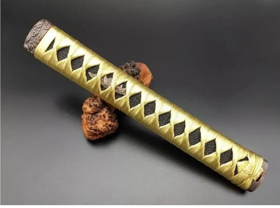 A Set Guard For Japanese Samurai Katana/Wakizashi Sword Handle Accessory Tsuba+Menuki+Fuchi+Kashira+Habaki+Seppa Fittings