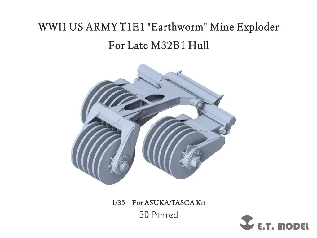 ET MODEL P35-041 WWII US ARMY T1E1 