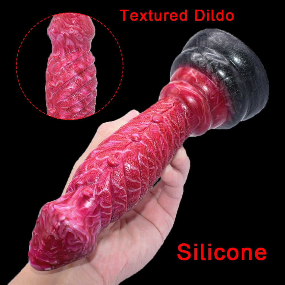 YESBUY-consolador de silicona suave con diseño de dragón para hombre y mujer, juguete sexual con diseño de Animal texturizado, masajeador Anal y vaginal para juegos de adultos