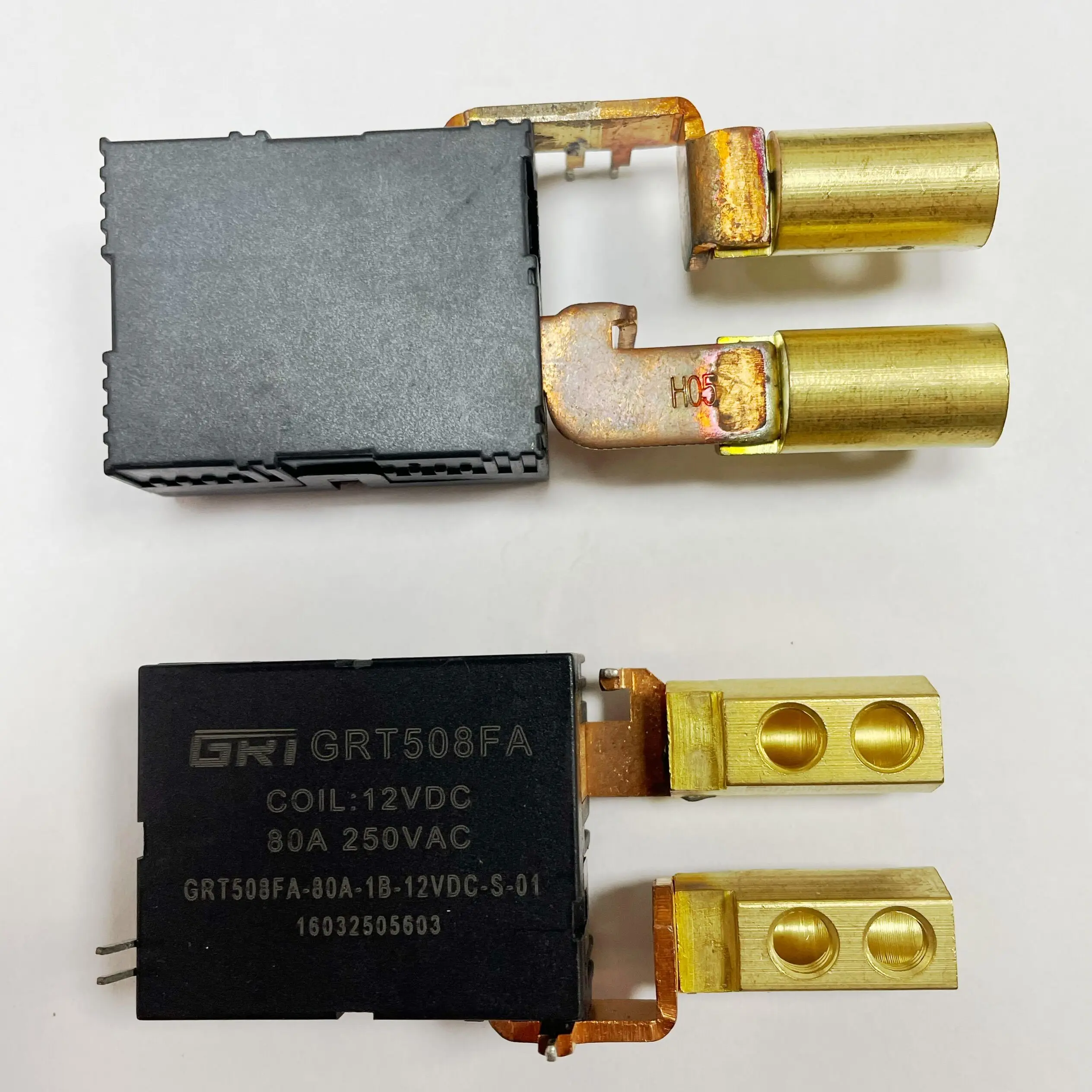 GRT508FA 80A 250VAC GRT508FA-80A-1B-12VDC High power meter Water meter relay Control voltage 12V Low power consumption with self