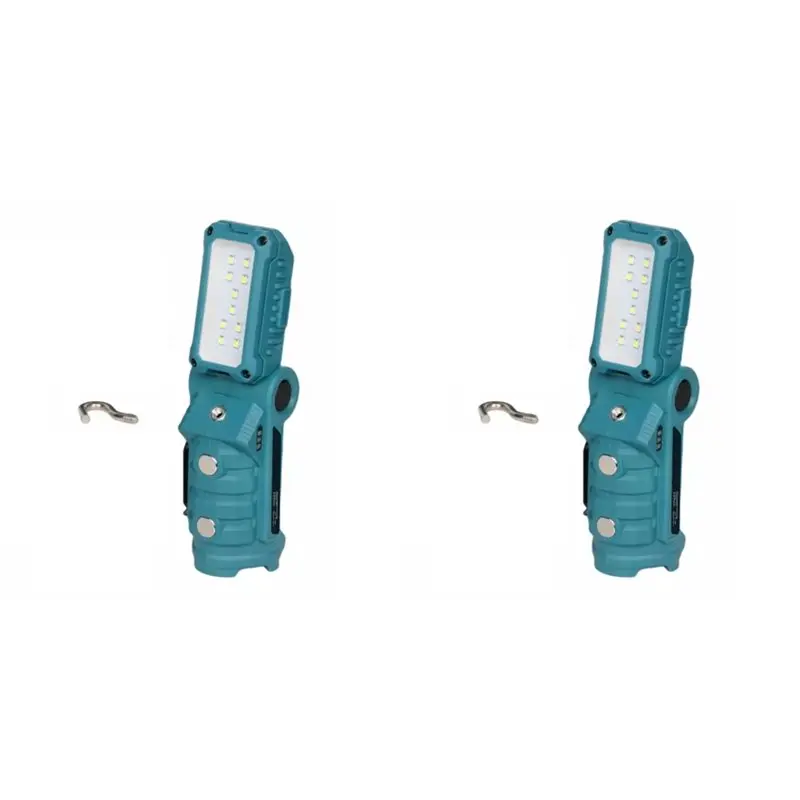 ABXF-2X Lithium Work Light Maintenance Light With Hook, Magnetic Suction, Rotating And Folding For 12V Battery