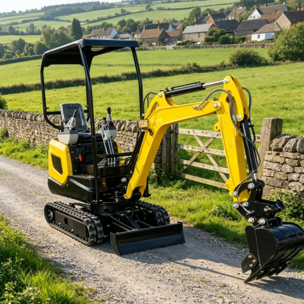 Mini Excavator Mini Excavadora - Agriculture Farming Services review and price