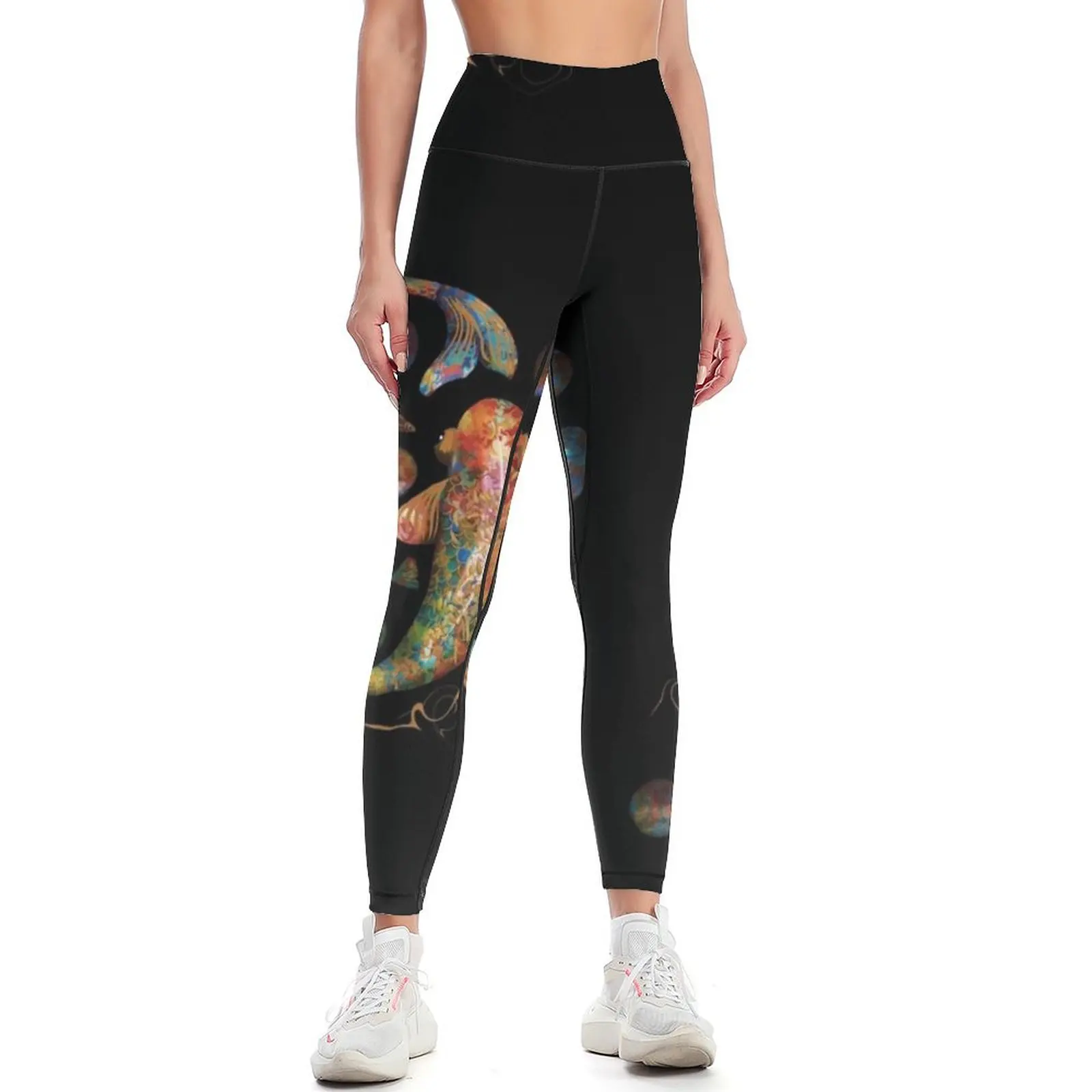 

Lucky Koi Treasure Leggings Pants sport Women sports Womens Leggings