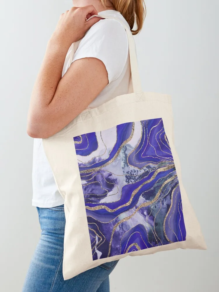 

Liquid Marble Agate Glam #12 (Photo of Glitter Only - Not Reflective) Tote Bag tote bags cloth bags bags luxury women