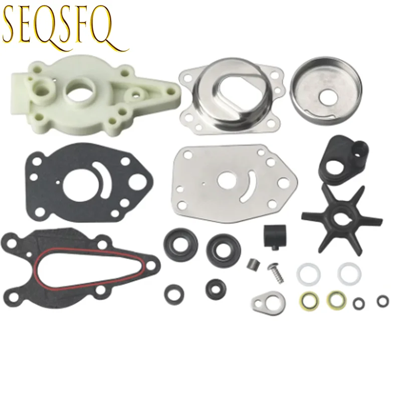

46-42089A5 Water Pump Impeller Repair Kit For Mercury Mariner 6/8/9.9/10/15 HP 2 Stroke Outboard 46-42089A5 47-42089A3