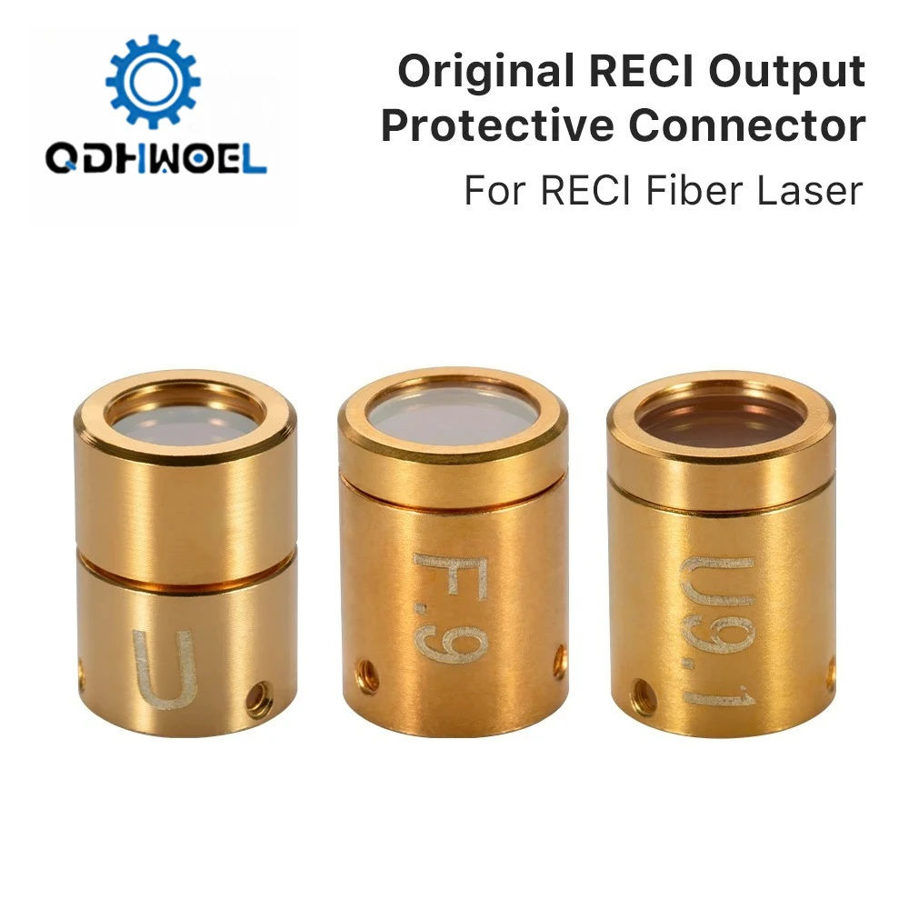 QDHWOEL Fiber Laser Output Protective Connector For 0 3kW Fiber Interface Protection Accessory