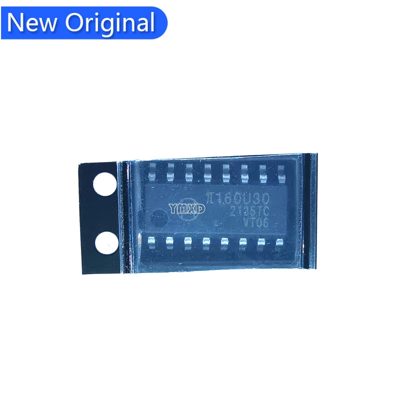 2Pcs/lotOriginal genuine π 160U30 SOIC-16 enhanced ESD 150Kbps six channel digital isolator