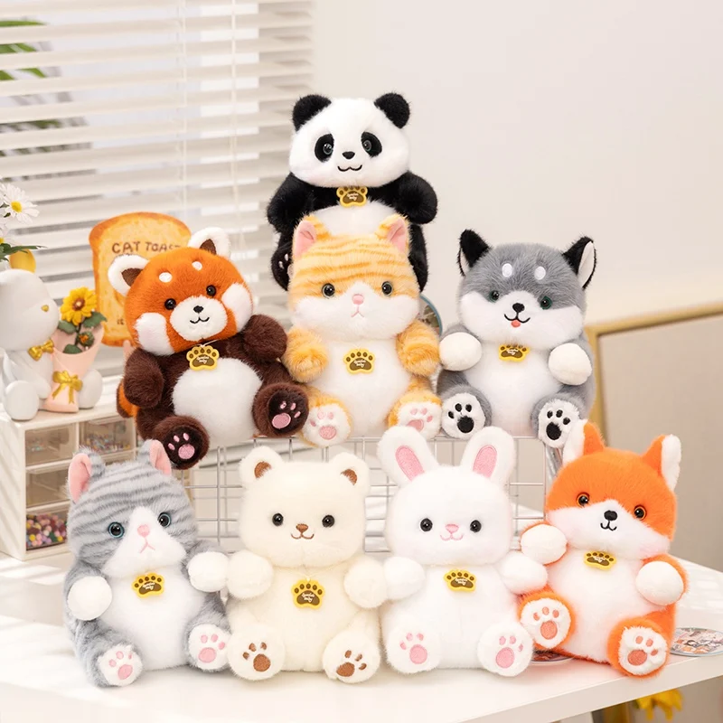 

New Style Fragrant Table Companion Doll 15cmKawaii Animal Series Plush Toy Soft Stuffed Animal Toy Office Mate Kid Birthday Gift