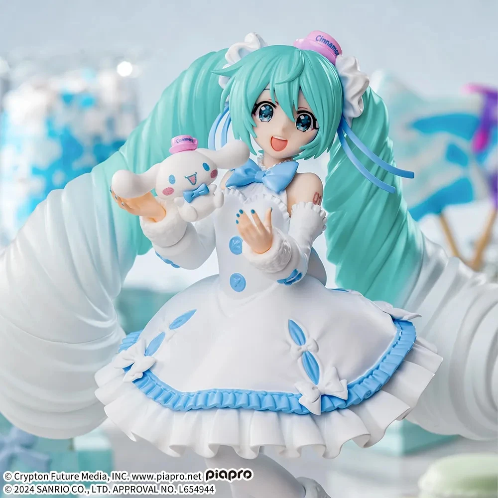 [Auf Lager] Original Sega Luminasta Hatsune Miku Cinnamoroll Kawaii Miku Figuren Sammlerstück Dekoration Geschenke für Fans Geschenke