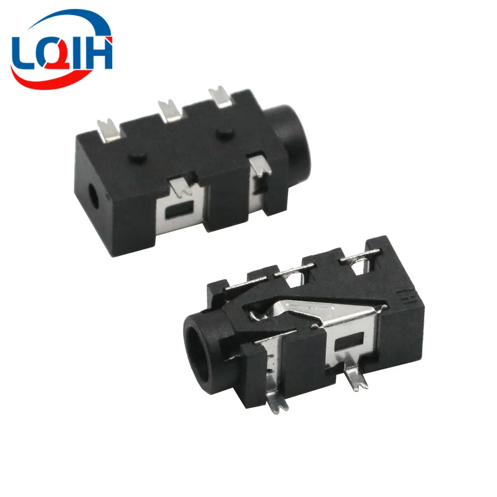 

10PCS 3.5mm Female Audio Connector 5 Pin SMD SMT Headphone Jack Socket PJ-327F Audio Interface Audio Jack