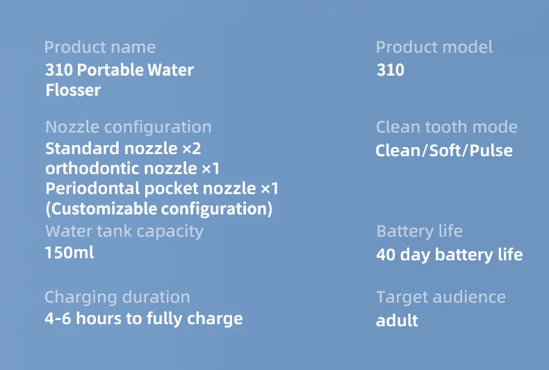 Electric Portable Toothbrush with Water Toothbrush for Cleaning Teeth, Household Water Floss Toothbrush for Cleaning Teeth