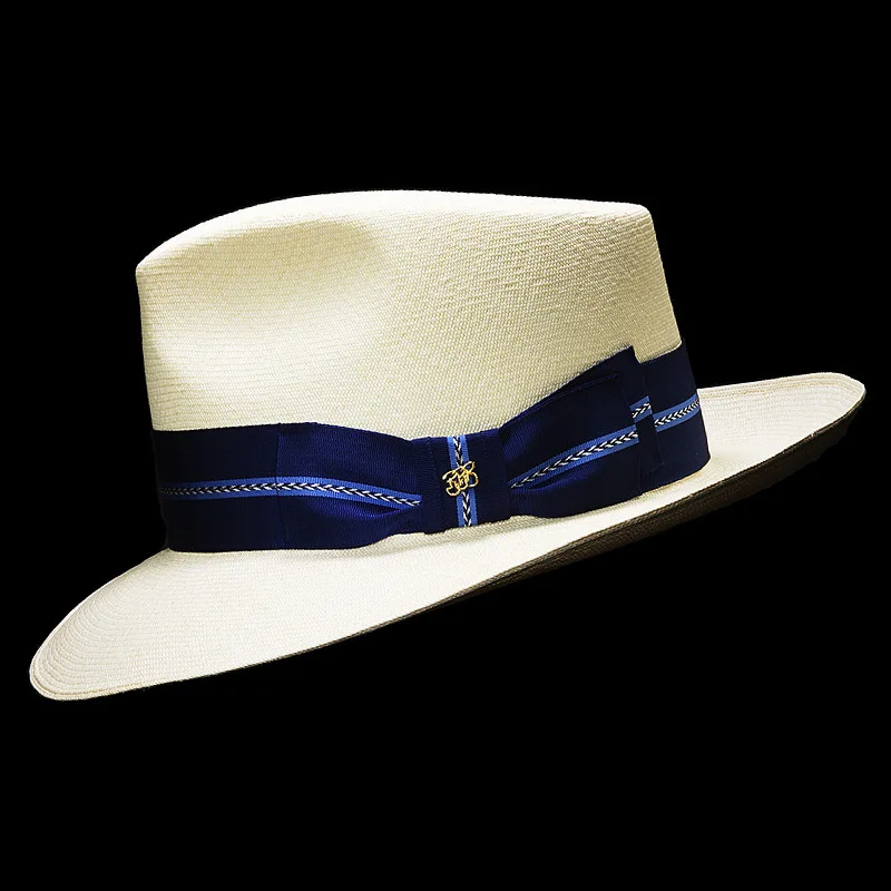 Fine Woven Bowknot Bucket Straw Hat for Women, Beach Vacation Travel Sun Protection Cap Cross Border