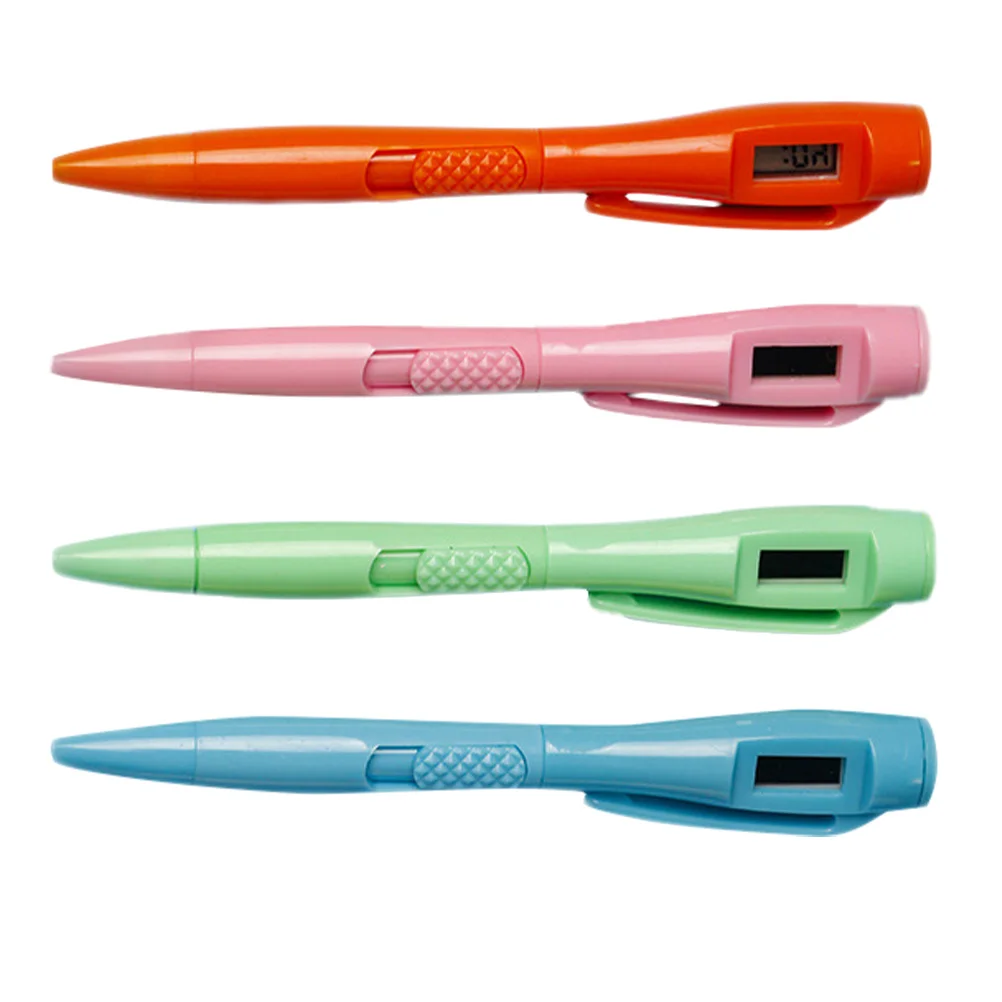 

4 Pcs Digital Test Pen Replaceable Writing Multi-function Gel Come Portable Students Supply Multicolor