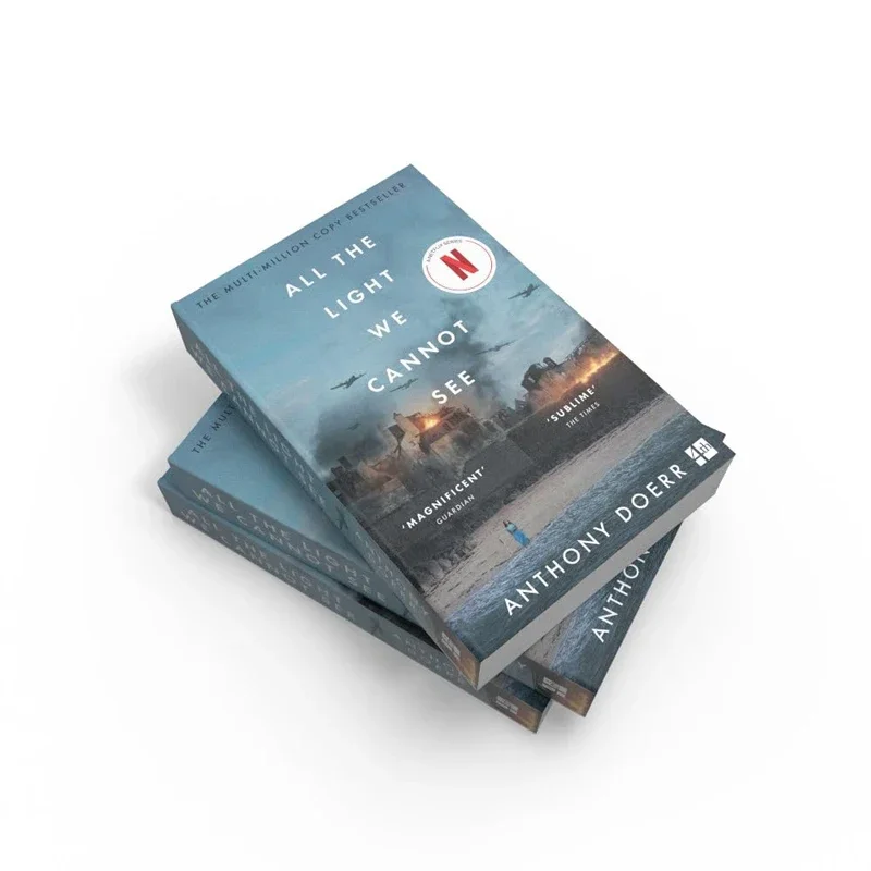 All the Light We Cannot See, Bestselling books in english, Film on novel based 9780008548353