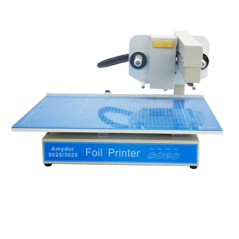 ATV Hot Foil Stamping Machine Digital LOGO Gold Foil Printing Machine Leather PVC Card Hardcover Paper Hot Foiling Machine