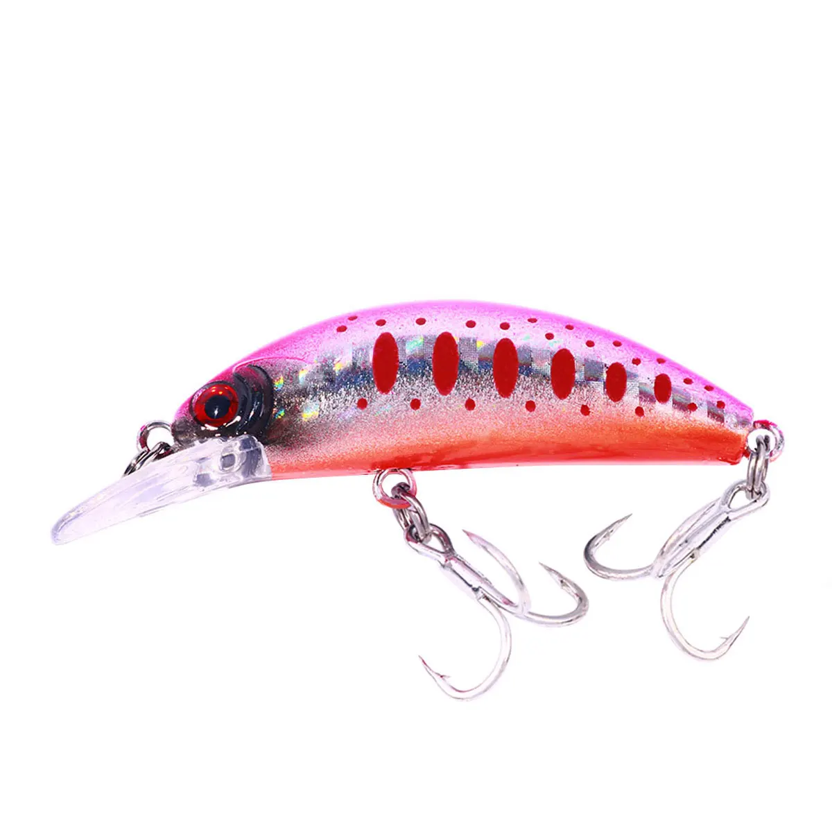 Mini Jerkbait Hundible 6cm para Perca – Señuelo Buceo Profundo - imagen 5