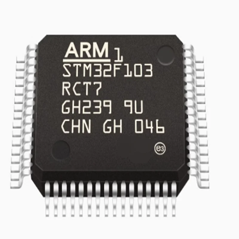 5pcs-20pcs STM32F103RCT7 LQFP64  Motor Control, Industrial Automation, and Intelligent Terminals