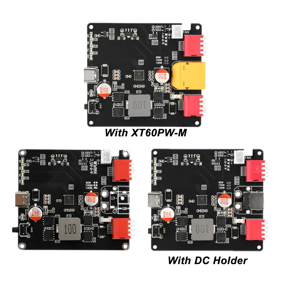 PD3.1 QC2.0 3.0 140W Bidirectional Fast Charger Module BMS 2S 3S 4S 5S 6S Lithium Battery Charging Board IP2366 Li-ion Lifepo4