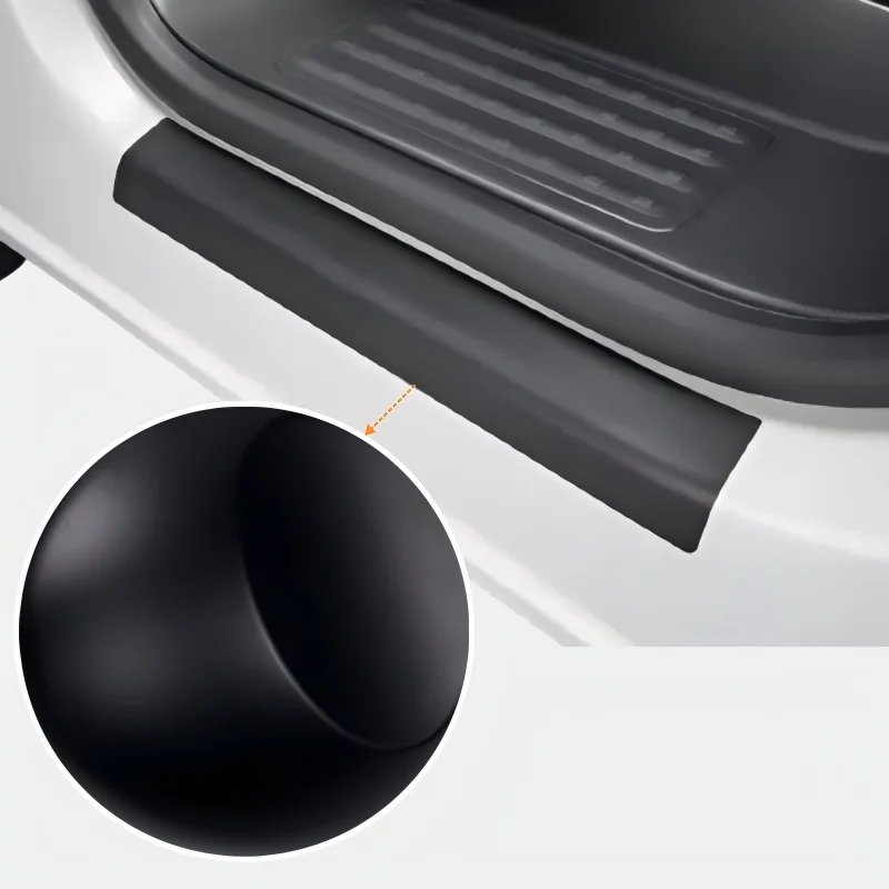 2PCS Front Cab Door Sill Protection Strip Film For VW T5/T6/T6.1 Multivan / Caravelle / California / Transporter Car Decoration view 5